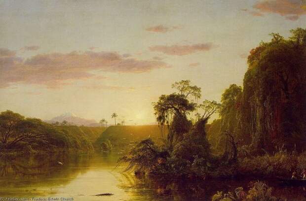 художник Фредерик Эдвин Чёрч (Frederic Edwin Church) картины – 24