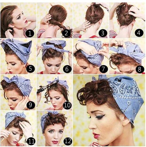 Pin up fashion, glam