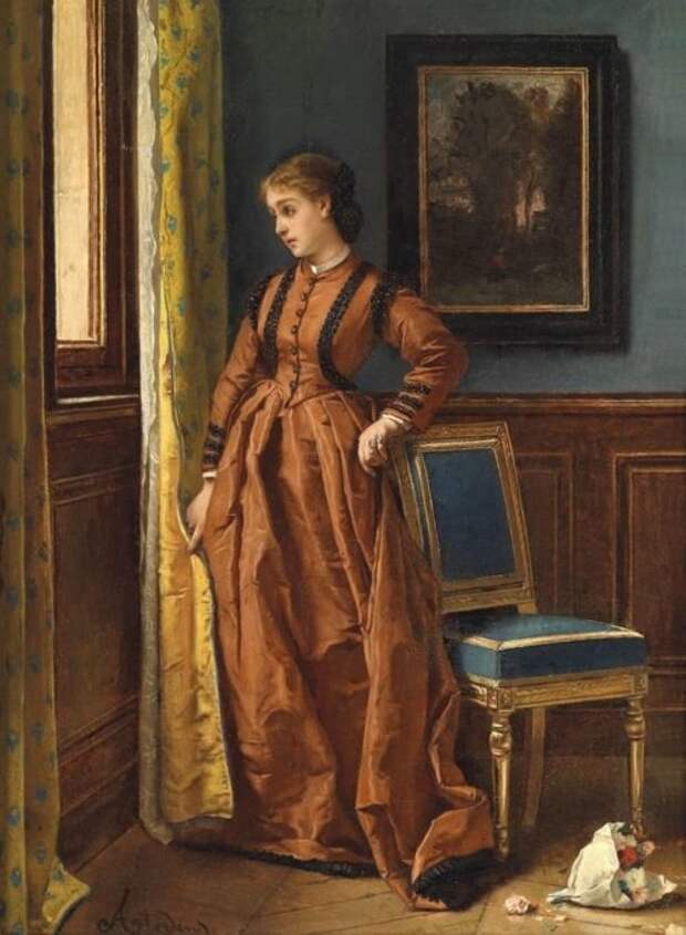 художник Альфред Стевенс (Alfred Stevens) картины - 13