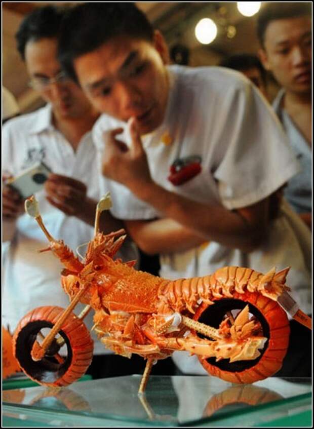 Мастер-класс по food art от Huang Mingbo