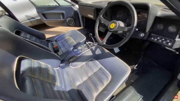 Заброшенный Ferrari, когда-то принадлежавший саудовскому принцу