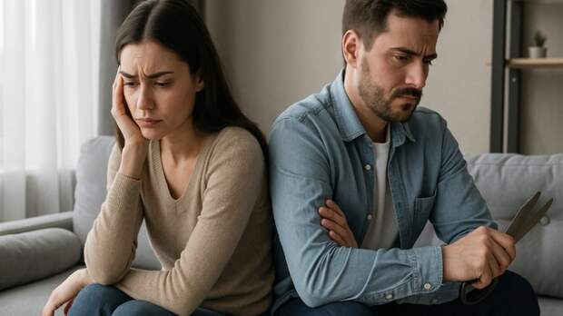 Супруги после ссоры / Изображение сгенерировано ИИ ChatGPT / amic.ru