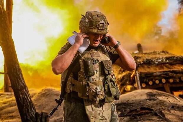 Армия России разбивает позиции ВСУ в Донецкой Народной Республике. Обложка © ТАСС / Алексей Коновалов