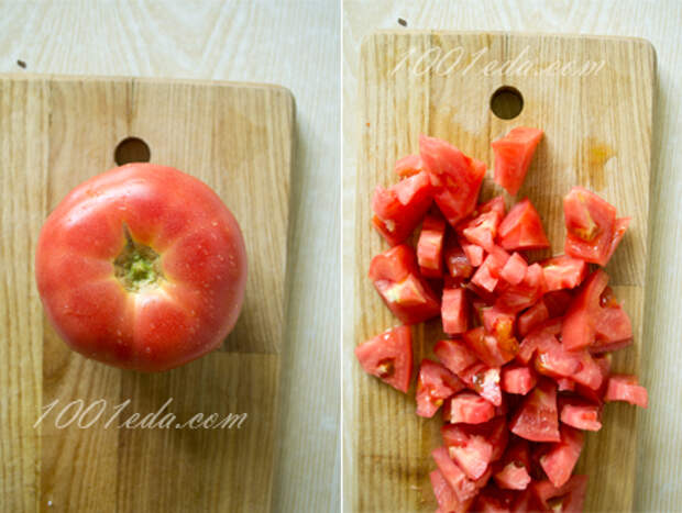 Яичница с помидорами и сыром: рецепт с пошаговым фото