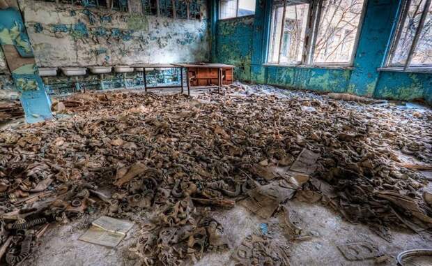 Школа в Припяти Школа в Припяти Чернобыль, фото