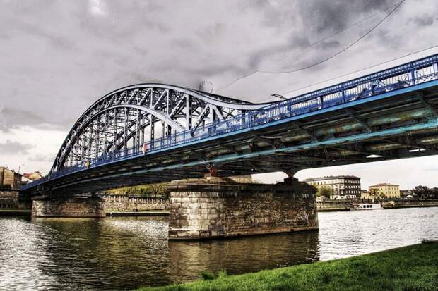 Мост в Кракове. NewPix.ru - Захватывающие фотографии мостов