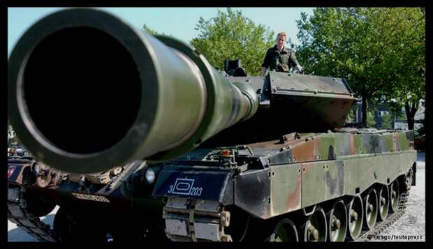 Основной боевой танк "Леопард-2". Такие состоят на вооружении армии Польши 