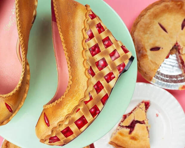 Дизайнер делает обувь в виде десертов, Крис Кэмпбелл, Chris Campbell
