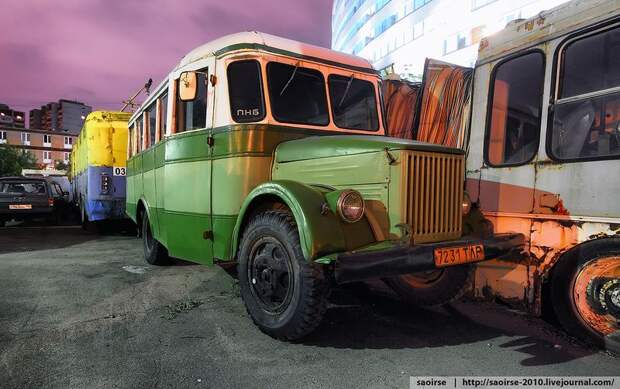 Запасник музея Мосгортранс авто, музей, мосгортранс