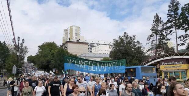 5 главных новостей выходных: самый большой митинг в истории Беларуси и протесты в Хабаровске