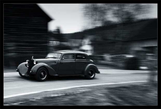 Hot Rod на базе раритетного Mercedes 170S (11 фото)