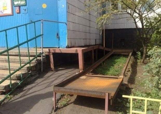 Пандусы на грани фантастики