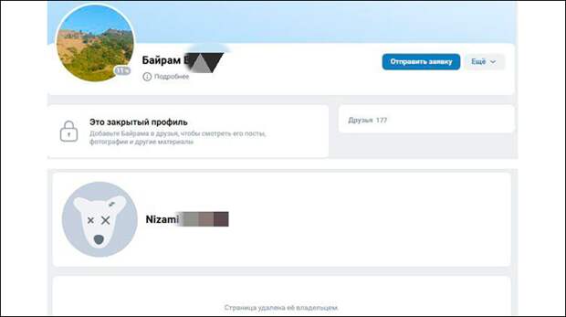 Члены мигрантского семейства закрыли или удалили свои страницы в соцсетях.// Скриншот из ВК