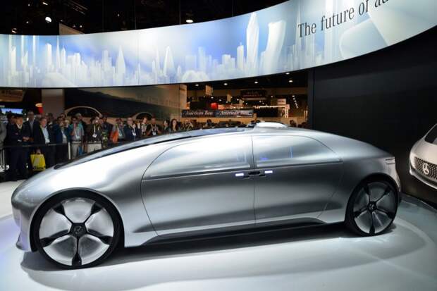 Концепт Mercedes F 015: потрясающий взгляд в будущее [видео]