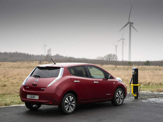Nissan Leaf New зарядка