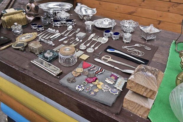 Прогулка по блошиному рынку в Москве