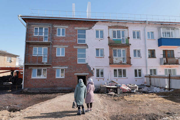 Восстановление дома в Куркино после взрыва газа завершат в марте