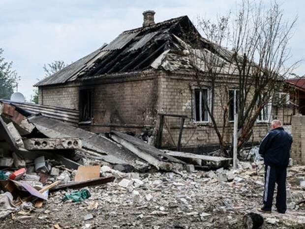 Донецк вновь обстрелян Донецк вновь обстрелян