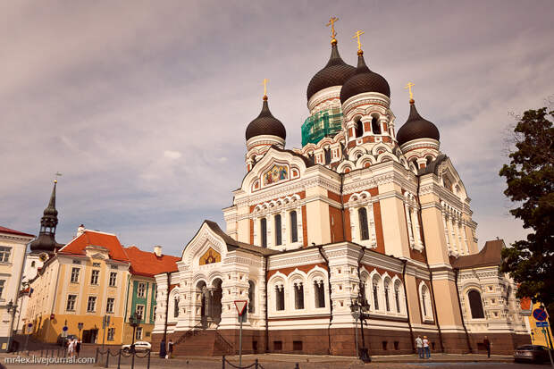 Таллин, Эстония, Старый город, Собор Александра Невского