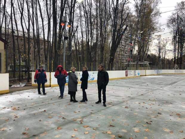 Метелица каток бабушкинский парк