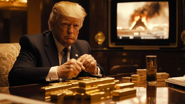 ФБР привезло в Белый дом тележку с золотыми слитками из Венесуэлы