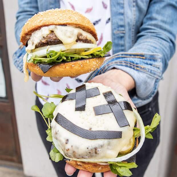Бургер с маршмеллоу имеет нестандартный, но приятный вкус. / Фото: foodbeast.com Бургер с маршмеллоу имеет нестандартный, но приятный вкус. / Фото: foodbeast.com