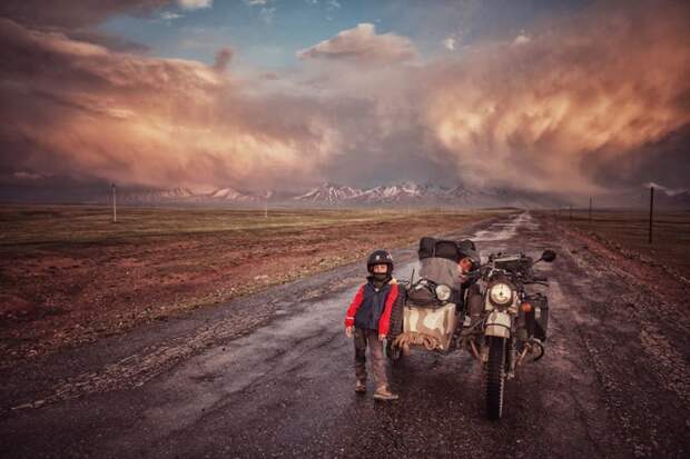 Кыргызстан монголия, мотоцикл, мотоцикл с коляской, мотоцикл урал, путешественники, путешествие, средняя азия, туризм