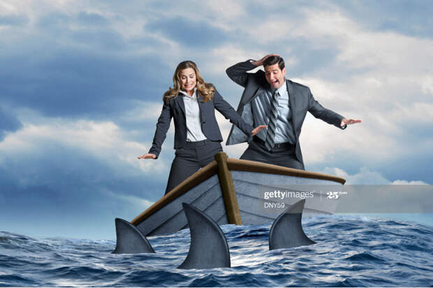 Sharks in Dinghy Sharks in Dinghy