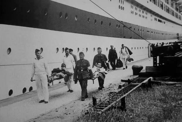 Сентябрь 1939 года. «Вильгельм Густлофф» принимает раненых польских военных