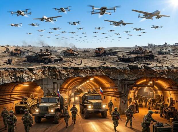 Подземный город и Крымский мост: почему армия вынуждена прятаться от дронов