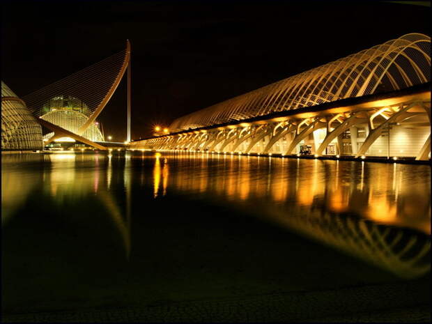 Город искусств и наук (Ciudad de las Artes y las Ciencias). Валенсия, Испания