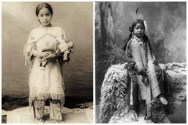 Девочки народа Лакота, 1899 женщины, индейцы, красота, племена, прерии