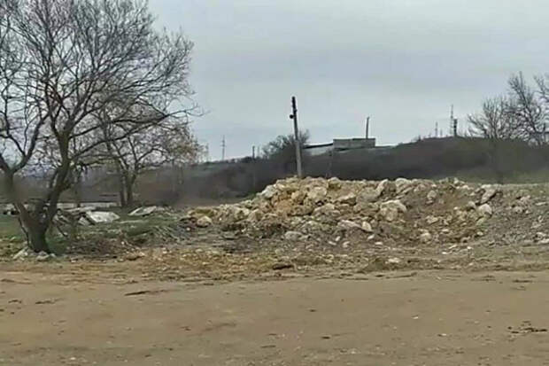 В Севастополе обнаружена очередная несанкционированная свалка мусора