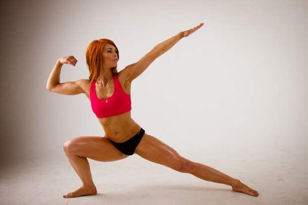 Идеальное тело и фигура девушки благодаря фитнесу (7 фото)