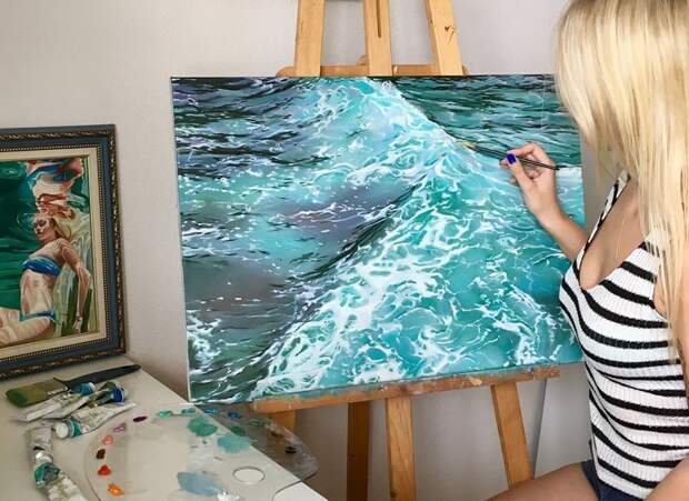 Поразительно красивые картины маслом от художницы Анастасии Морской Анастасия Морская, искусство, картина маслом, рисунок, художница