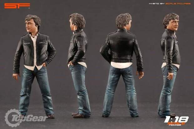 Ведущие Top Gear в масштабе 1:18 фигурки, top gear, авто
