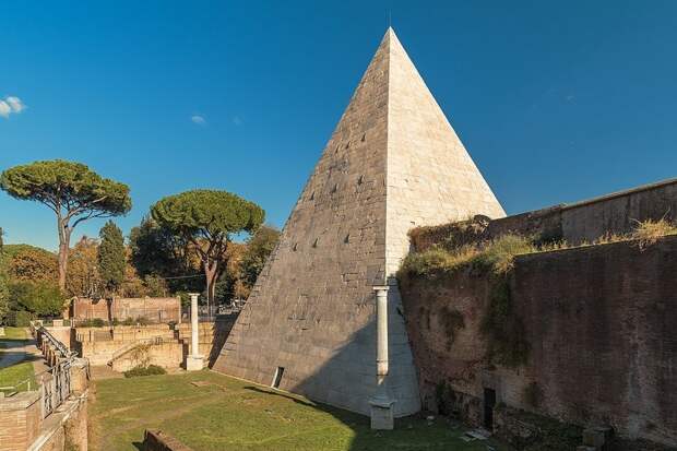Пирамида Цестия: зачем в Древнем Риме строили пирамиды  