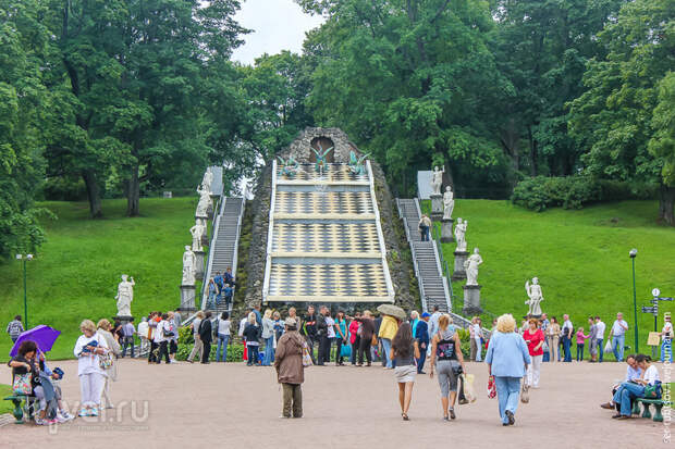 Прогулка по паркам Петергофа / Фото из России