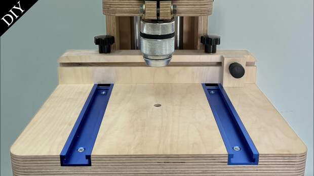 New!! Making a Homemade Drill Press // Sütunlu Matkap Tezgahı Yapımı