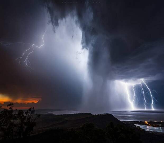 Австралийское ненастье на фотографиях Джордана Кантело непогода, фото, фотохудожники