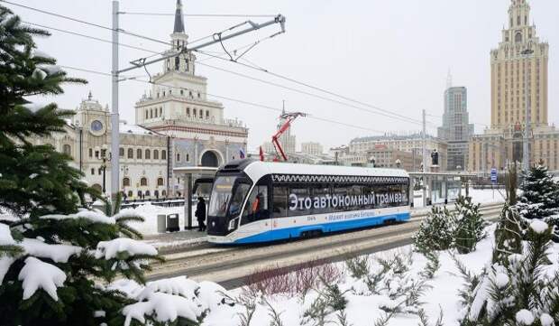 Число поездок на электробусах и трамваях в столице увеличилось на 30% в 2025 году