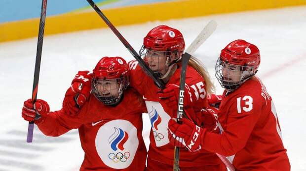 Женская сборная Канады победила команду РФ в матче группового турнира по хоккею на ОИ