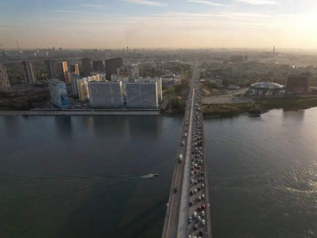 В Новосибирске возобновляют ремонт Димитровского моста