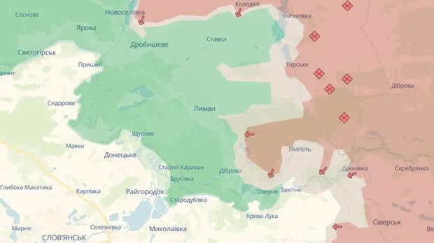 Российские войска прорвались к Лиману, идет блокирование и подготовка к штурму города в ДНР