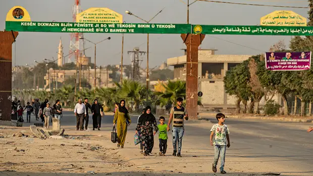 «В рамках соглашения в Адане»: Турция начала наземную часть операции «Источник мира» в Сирии