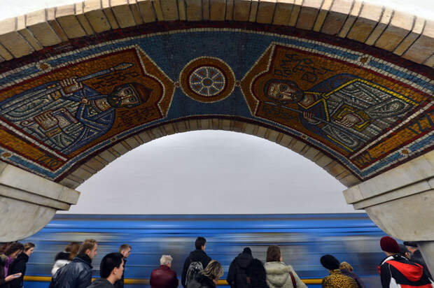 Самые впечатляющие станции метро в Европе metrostations 15 Самые впечатляющие станции метро в Европе