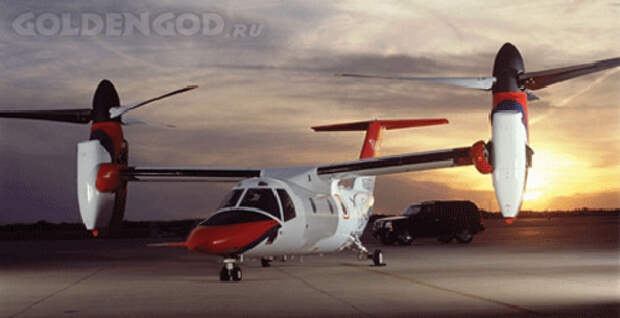 Необычный самолет Tiltrotor Aircraft