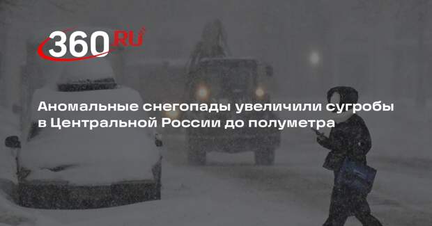 Синоптик Тишковец: сугробы в Центральной России выросли до полуметра
