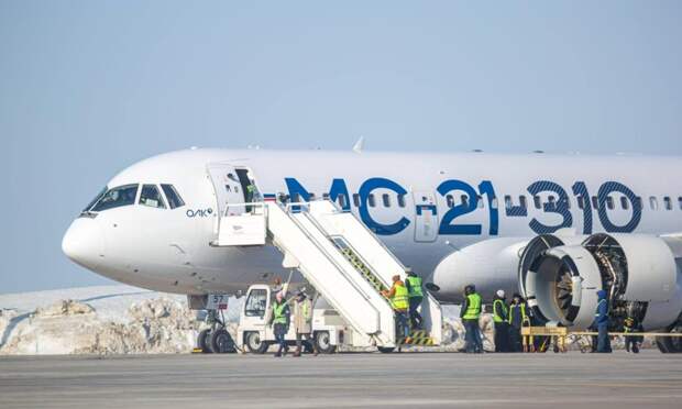 Импортозамещенный МС-21-310 пройдет испытание льдом в Архангельске: смотрим фото