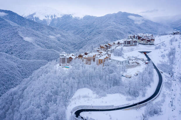 Россияне стали чаще ездить в Розу Хутор и Шерегеш на горнолыжные курорты
